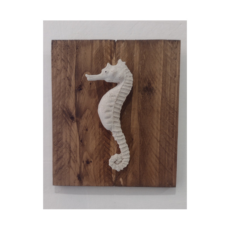 Caballito de mar sobre tabla